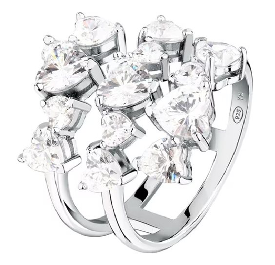 Ring Morellato Woman Riflessi in Silver Zircone SABC16014 - SABC16014